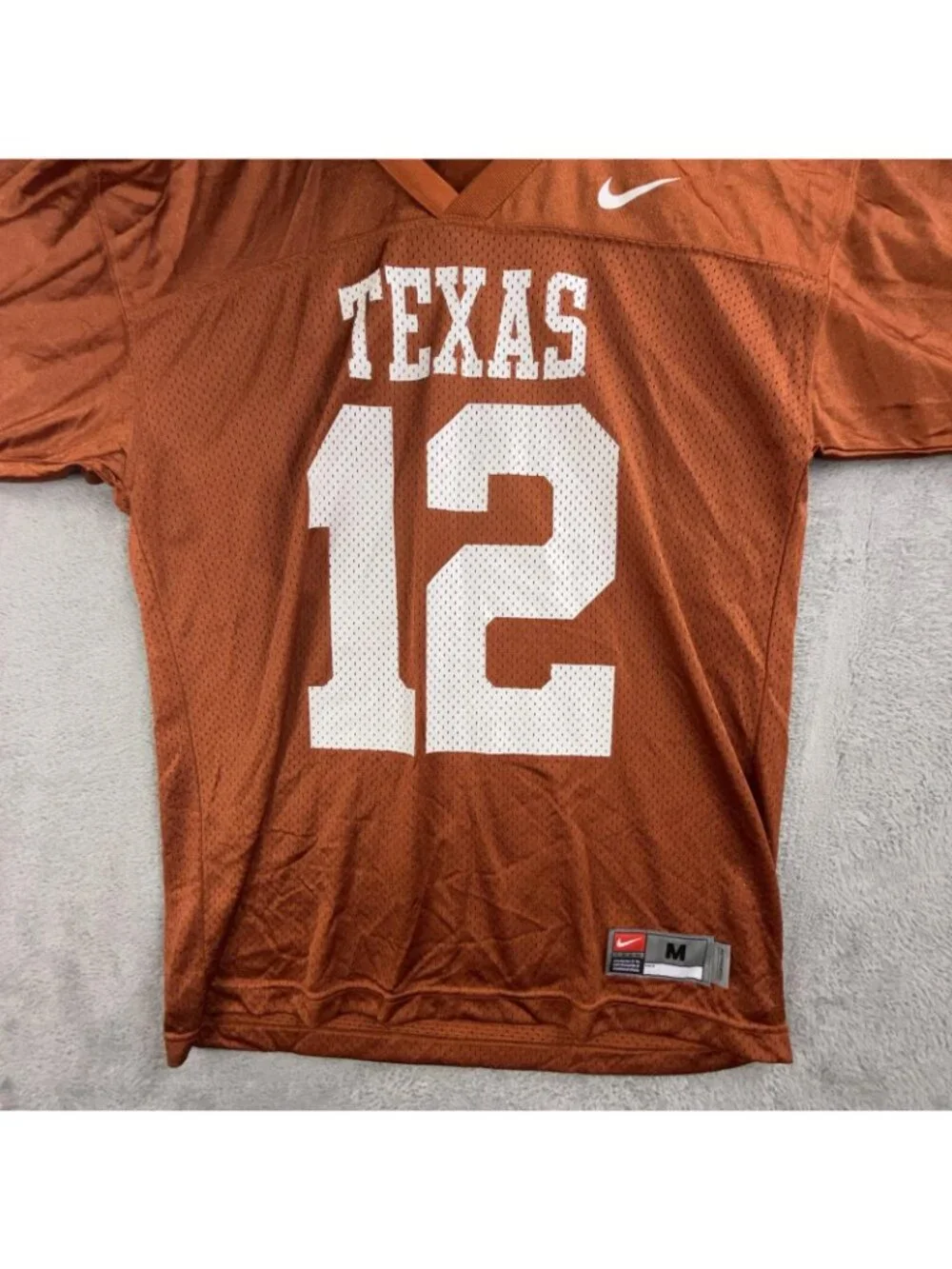 Vintage Colt McCoy Texas Longhorns Jersey Mens Medium NCAA Football Nike #12